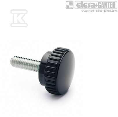 Knurled knob B.193/25 P-M8x25 - B.193/25 P-M8X25